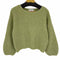 アズールバイマウジー AZUL by moussy FLUFFY KNIT TOPS/フラッフィーニットトップス レディース JPN:M
