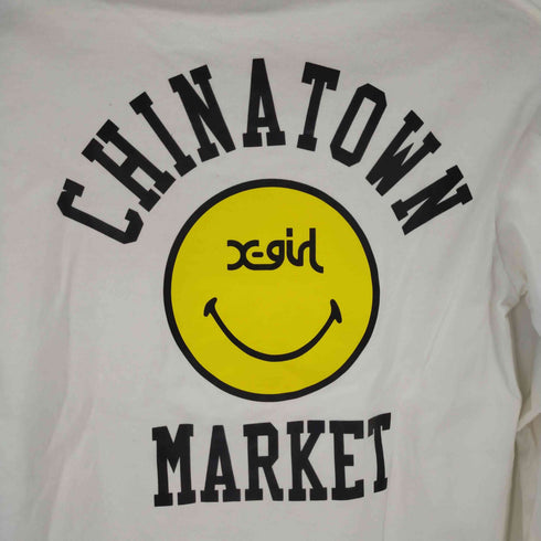 エックスガール X-girl CHINATOWN MARKET WINKY L/S TEE レディース JPN:S