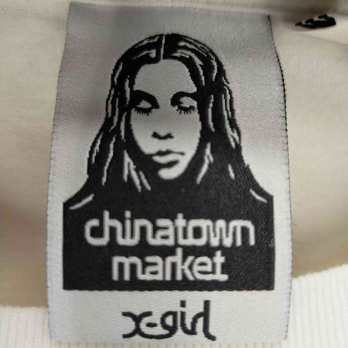 エックスガール X-girl CHINATOWN MARKET WINKY L/S TEE レディース JPN:S