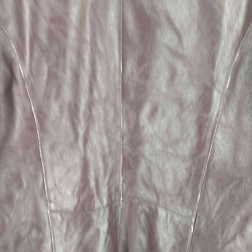 ベラペレ VERA PELLE イタリア製 レザーカーコート メンズ import:XL