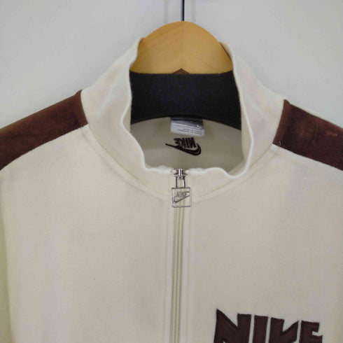 ナイキ NIKE 00s ゴツナイキ ベロア トラックジャケット メンズ JPN:L
