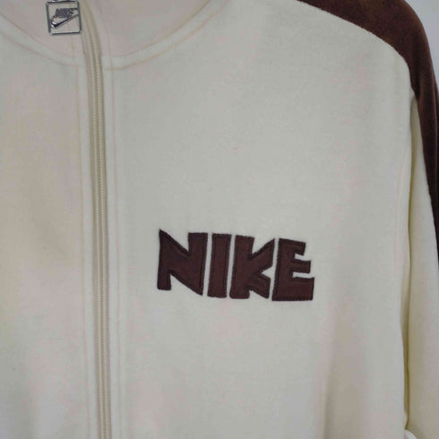 ナイキ NIKE 00s ゴツナイキ ベロア トラックジャケット メンズ JPN:L
