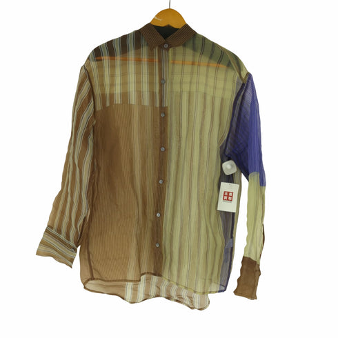 スロー バイ スライ THROW by SLY SLY SHEER STRIPE OVER SH レディース FREE