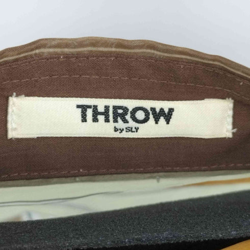 スロー バイ スライ THROW by SLY SLY SHEER STRIPE OVER SH レディース FREE