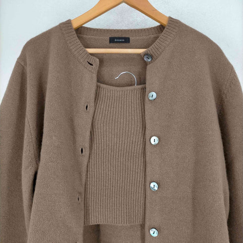 アニュアンス anuans 23AW ウールカポックニットセット レディース JPN:S