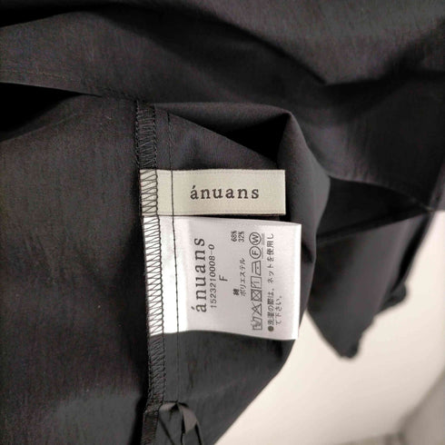 アニュアンス anuans 23SS ラップデザインフリルブラウス レディース FREE
