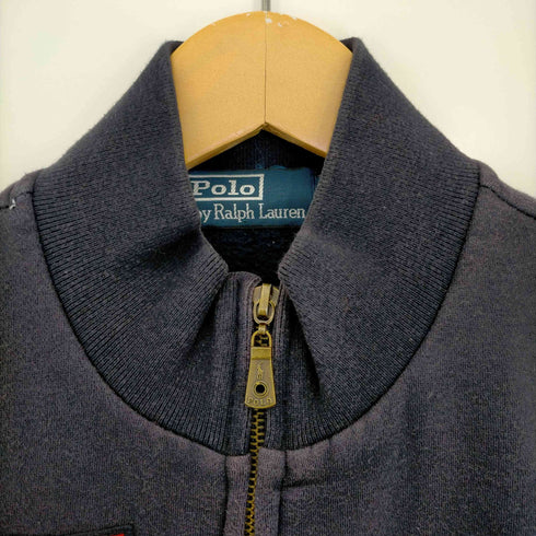 ポロバイラルフローレン Polo by RALPH LAUREN UNITED STATES ビッグポニー刺繍 ジップアップスウェット トラックジャケット メンズ import:M