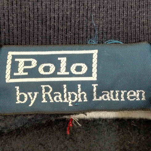 ポロバイラルフローレン Polo by RALPH LAUREN UNITED STATES ビッグポニー刺繍 ジップアップスウェット トラックジャケット メンズ import:M