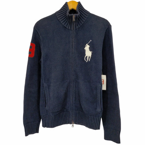 ポロバイラルフローレン Polo by RALPH LAUREN ビックポニー刺繍 ドライバーズニット メンズ import:M