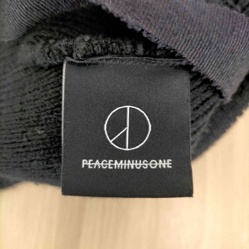 ピースマイナスワン peaceminusone 初期 ロゴ刺繍ビーニー メンズ