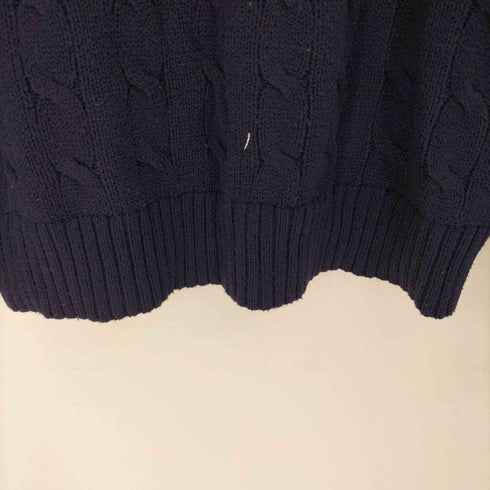 ポロラルフローレン POLO RALPH LAUREN ポニー 刺繍 コットン ケーブル ニット メンズ JPN:S
