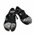 メゾンマルジェラ Maison Margiela BLACK SILVER TABI LOW メンズ JPN:40