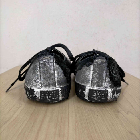 メゾンマルジェラ Maison Margiela BLACK SILVER TABI LOW メンズ JPN:40