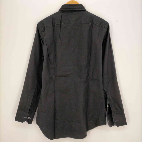 ポールスミスロンドン Paul Smith LONDON ドッド柄 ステッチデザイン 長袖シャツ メンズ import:M