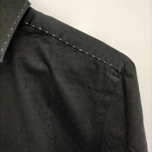 ポールスミスロンドン Paul Smith LONDON ドッド柄 ステッチデザイン 長袖シャツ メンズ import:M