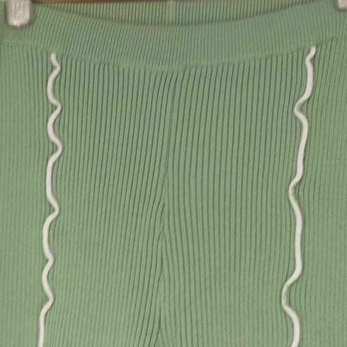 スドーク soduk 20SS Colored stitch slit knit trousers レディース FREE