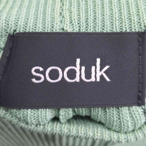 スドーク soduk 20SS Colored stitch slit knit trousers レディース FREE