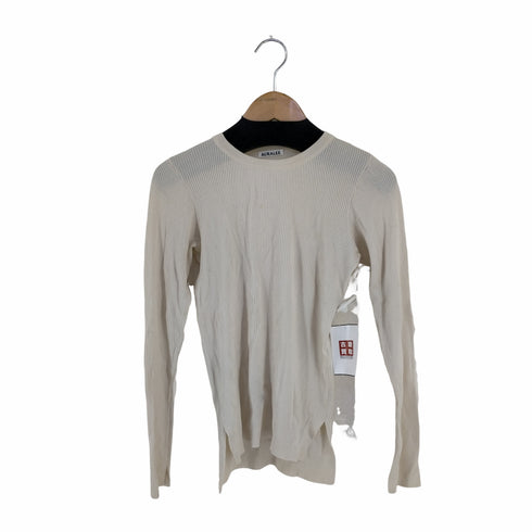 オーラリー AURALEE 16AW Wool Cashmere High Gauge Rib Knit レディース FREE