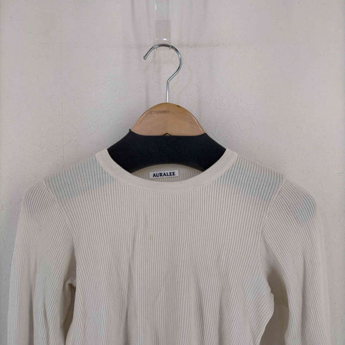オーラリー AURALEE 16AW Wool Cashmere High Gauge Rib Knit レディース FREE