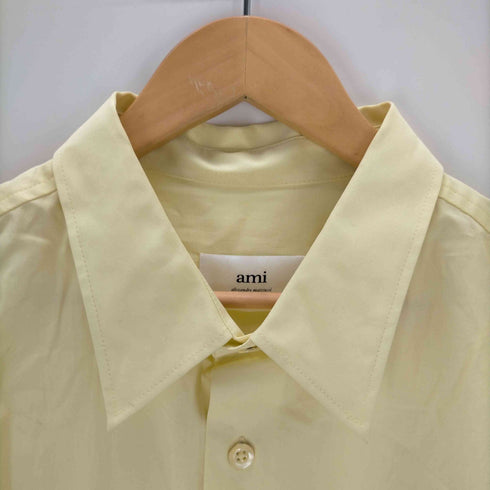 アミアレクサンドルマテュッシ AMI ALEXANDRE MATTIUSSI Classic Shirt Satin Logo メンズ 44