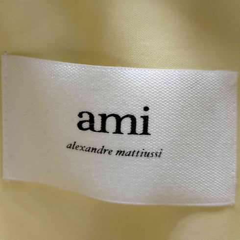 アミアレクサンドルマテュッシ AMI ALEXANDRE MATTIUSSI Classic Shirt Satin Logo メンズ 44
