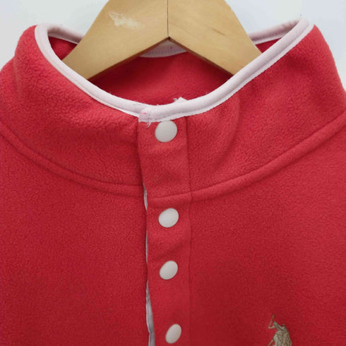 ユーエスポロアッスン U.S. POLO ASSN ハーフボタンフリースジャケット レディース F