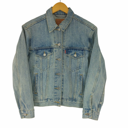 リーバイス Levis EX ボーイフレンド デニムトラッカージャケット レディース import:S