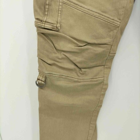 ヴォーギッシュ VOGUISH y2k グランジ 立体裁断 マルチポケットカーゴデニム メンズ JPN:XL