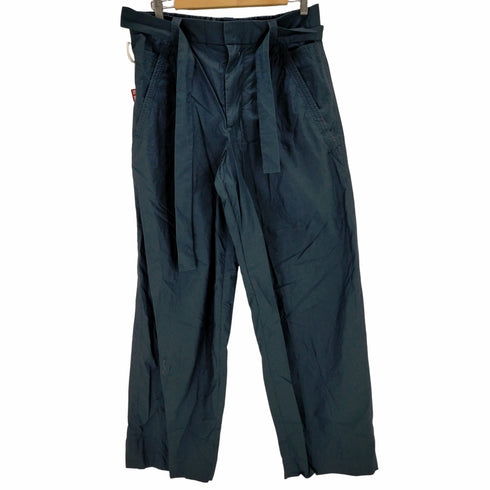 メゾンフラネウール MAISON FLANEUR ベルテッドワイドパンツ メンズ 46