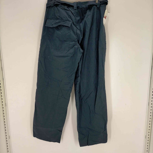 メゾンフラネウール MAISON FLANEUR ベルテッドワイドパンツ メンズ 46