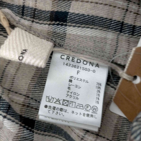 クレドナ CREDONA チュールレイヤードスカート レディース FREE