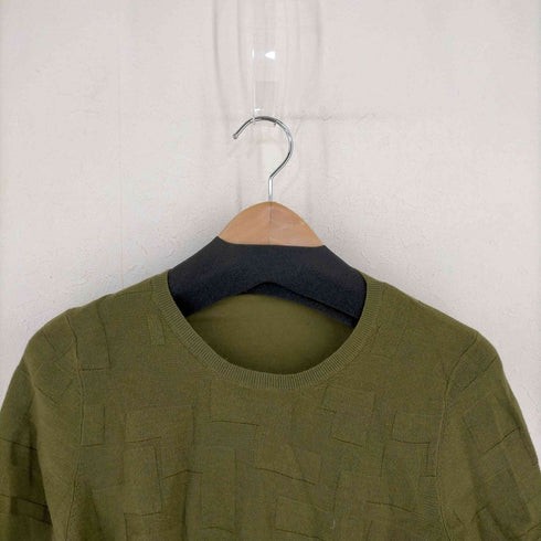 ジルサンダーネイビー JIL SANDER NAVY カシミヤ混 半袖ニット レディース