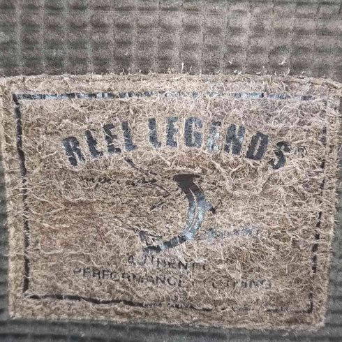 リール レジェンス REEL LEGENDS ワッフル ボタンダウンシャツ メンズ import:XL