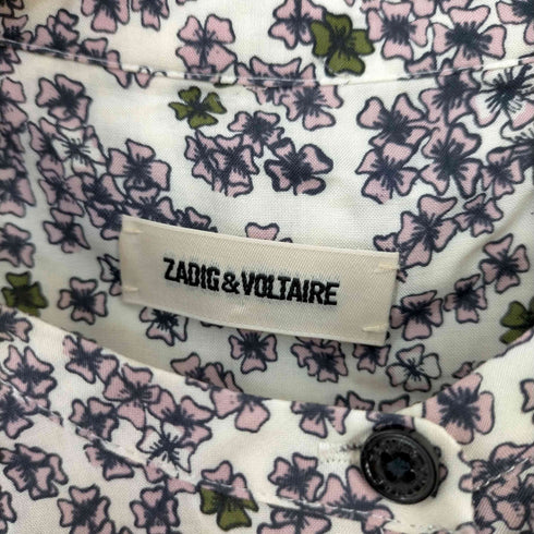 ザディグ エ ヴォルテール ZADIG&VOLTAIRE 花柄レーヨンシャツ レディース JPN:XS
