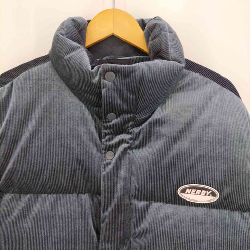 ノルディー nerdy Corduroy Velvet Down Jacket コーデュロイ ベルベット ダウンジャケット メンズ import:M