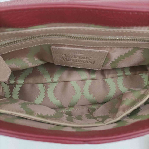 ヴィヴィアンウエストウッド Vivienne Westwood アングロマニア レザーショルダーバッグ レディース