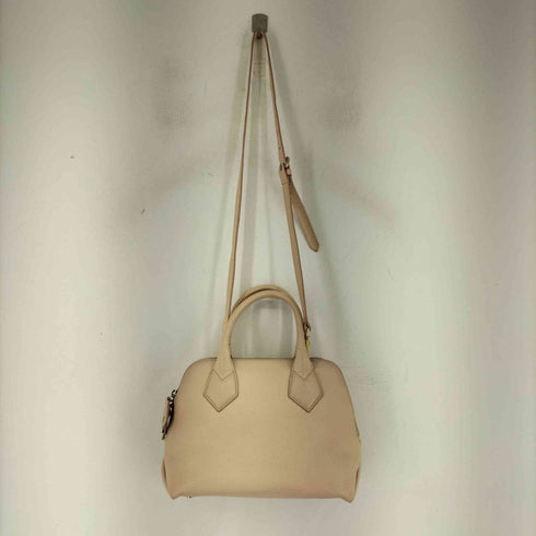 ヴィヴィアンウエストウッド アクセサリー Vivienne Westwood Accessories ワンポイントロゴ 2WAY レザーハンドバッグ レディース