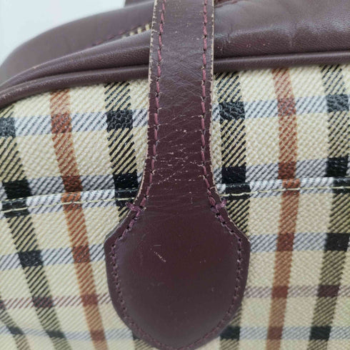ダックス DAKS チェックハンドバッグ レディース