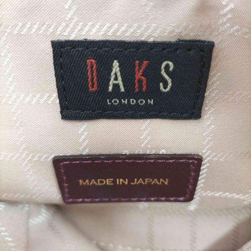 ダックス DAKS チェックハンドバッグ レディース