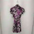 ヴィヴィアンタム VIVIENNE TAM 09SS フリル加工花柄ナイロンワンピース レディース JPN:0