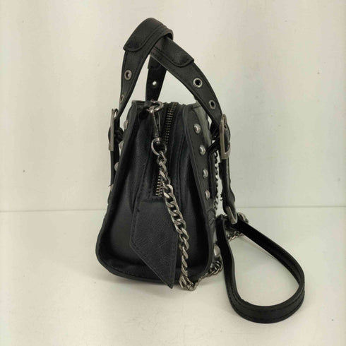 ザラ ZARA デザインミニチェーンショルダーバッグ レディース