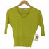 ジョンスメドレー JOHN SMEDLEY 90S 英国製 Sea Island Cotton Vネック カットソー レディース import:S