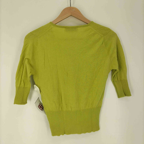 ジョンスメドレー JOHN SMEDLEY 90S 英国製 Sea Island Cotton Vネック カットソー レディース import:S