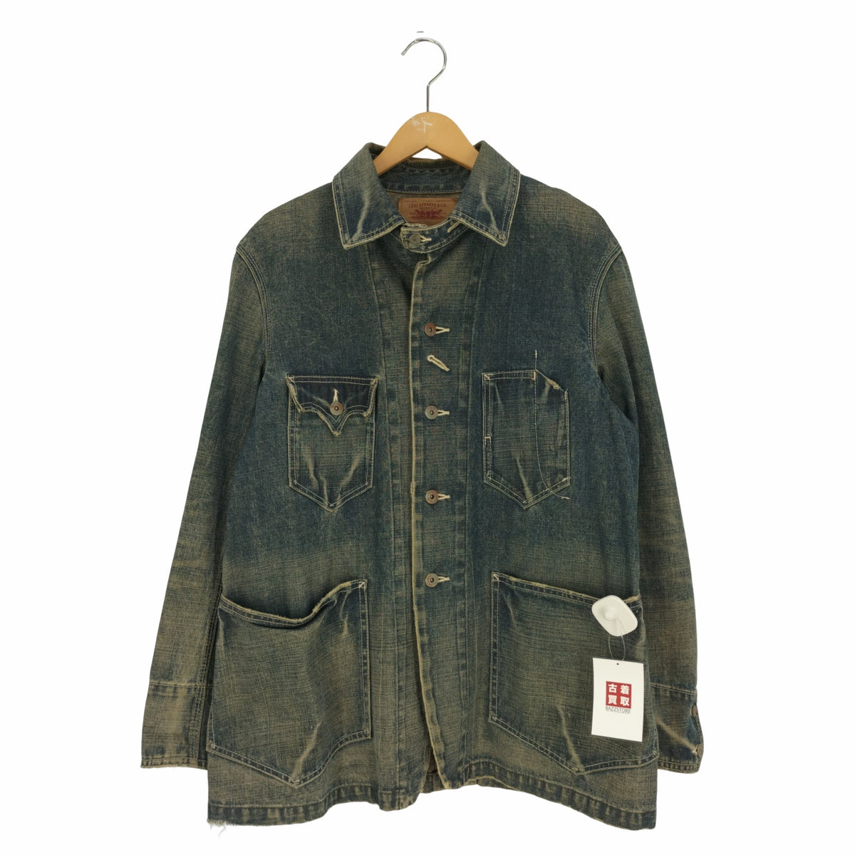 バトン様 リーバイス Levis 70823 デニムカバーオール メンズ import：L