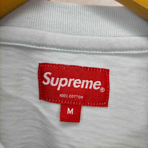 シュプリーム Supreme 22ss ロゴ刺繍フロントポケットTシャツ メンズ JPN:M