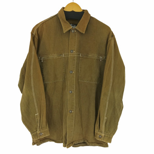 ステューシー Stussy 80-90S コットンシャツジャケット メンズ import:L