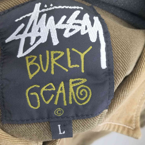 ステューシー Stussy 80-90S コットンシャツジャケット メンズ import:L