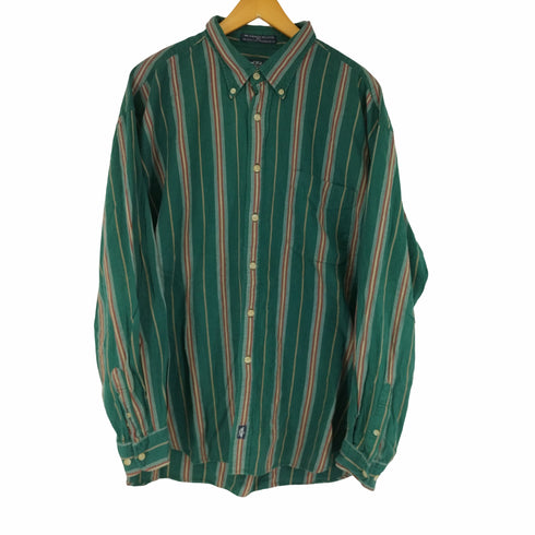 ドッカーズ DOCKERS BD L/S コットンストライプシャツ メンズ import:XL
