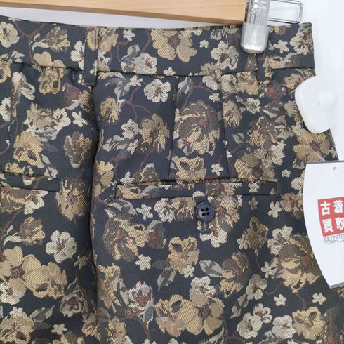 アーバンリサーチ URBAN RESEARCH フラワージャカード テーパード パンツ レディース 38