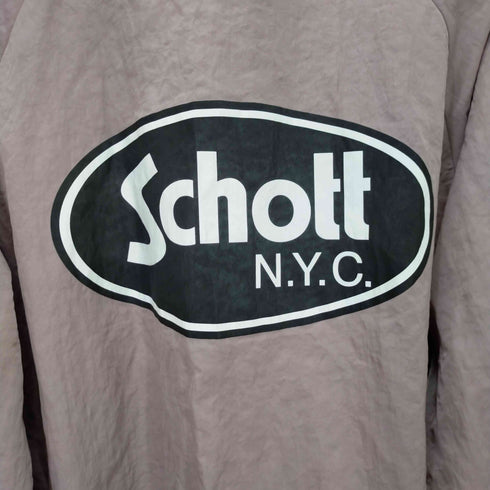 ショット Schott Coach Jacket OVAL LOGO コーチジャケット メンズ xl